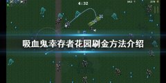 吸血鬼幸存者花园如何刷金 花园刷金方法介绍