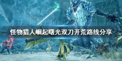 怪物猎人崛起双刀如何开荒 曙光双刀开荒路线分享