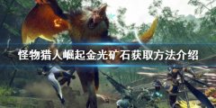 怪物猎人崛起金光矿石如何获得 金光矿石获取方法介绍