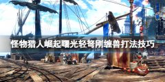 怪物猎人崛起曙光刚缠兽怎么打 曙光轻弩刚缠兽打法技巧