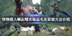 怪物猎人崛起极品毛皮如何获得 曙光极品毛皮获取方法介绍