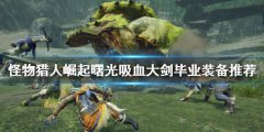 怪物猎人崛起大剑怎么玩 曙光吸血大剑毕业装备推荐
