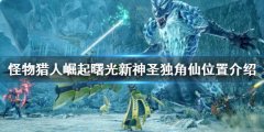 怪物猎人崛起新神圣独角仙在哪 曙光新神圣独角仙位置介绍
