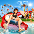 水上公园滑梯竞速游戏安卓中文版 v1.0.4