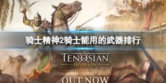 骑士精神2骑士适合用什么武器 骑士能用的武器排行