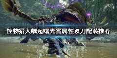 怪物猎人崛起双刀如何配装 曙光雷属性双刀配装推荐