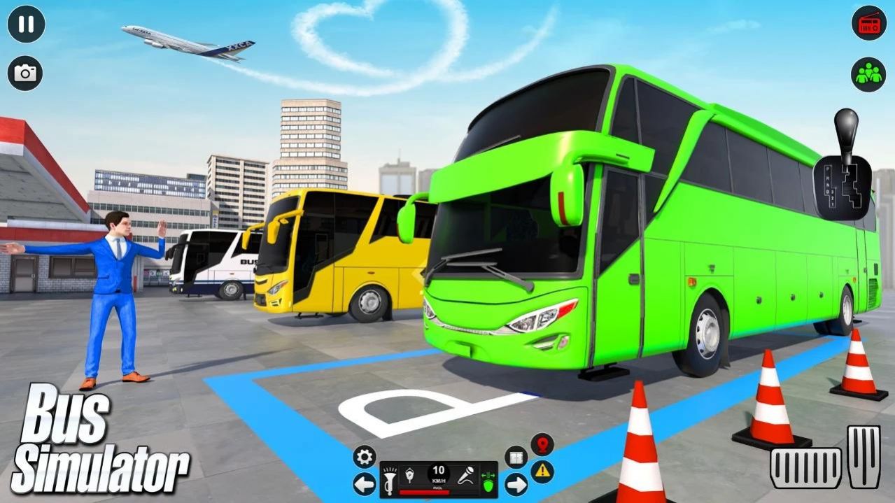 城市公共汽车交通模拟器游戏安卓版图片1