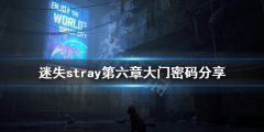 迷失第六章大门密码是什么 stray第六章大门密码分享