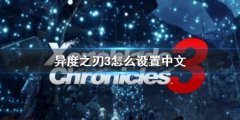 异度之刃3中文设置方法 怎么设置中文