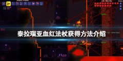 泰拉瑞亚血蝙蝠法杖怎么获得 血红法杖获得方法介绍