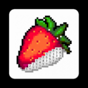 草莓数字填色免费版(草莓涂涂)
