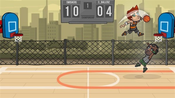篮球战役中文汉化版(Basketball Battle)