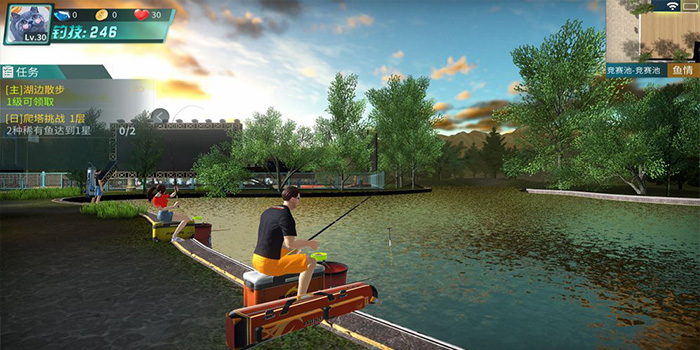 钓鱼游戏真实版大全-手机钓鱼游戏哪个好玩-最真实的手竿钓鱼手机游戏
