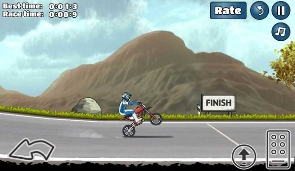 电动车摩托车翘头模拟器(Wheelie Challenge)