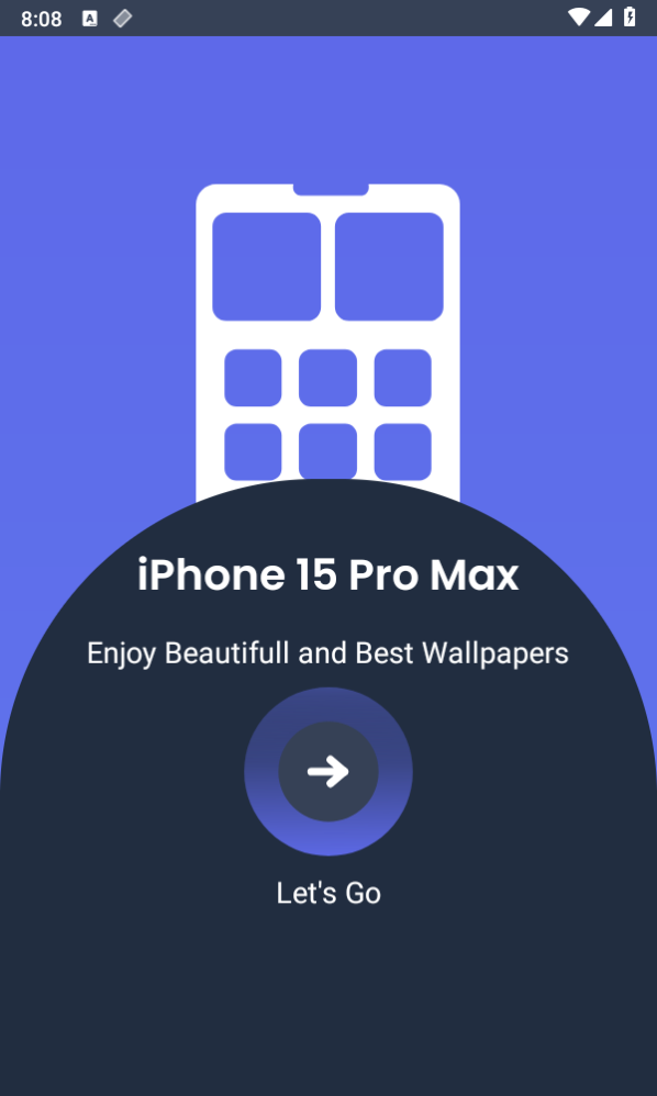 iPhone 15 Pro Max app