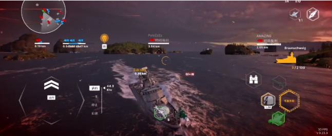 wm战舰移动2内置功能菜单(Warships Mobile)