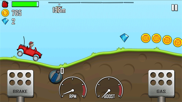 登山赛车国际服最新版(Hill Climb Racing)